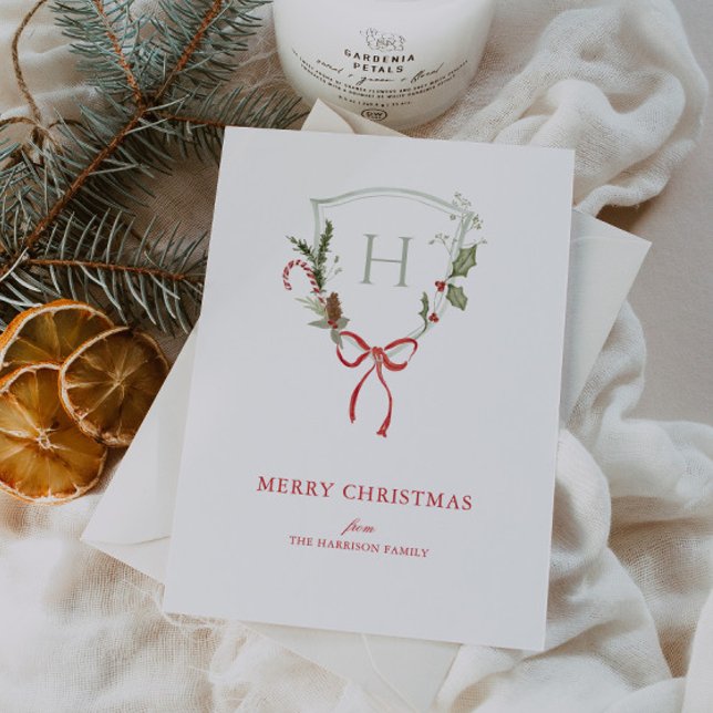 Tarjeta Festiva Escudo de navidades (Subido por el creador)