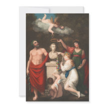 Esculapio, Ceres y Cupido