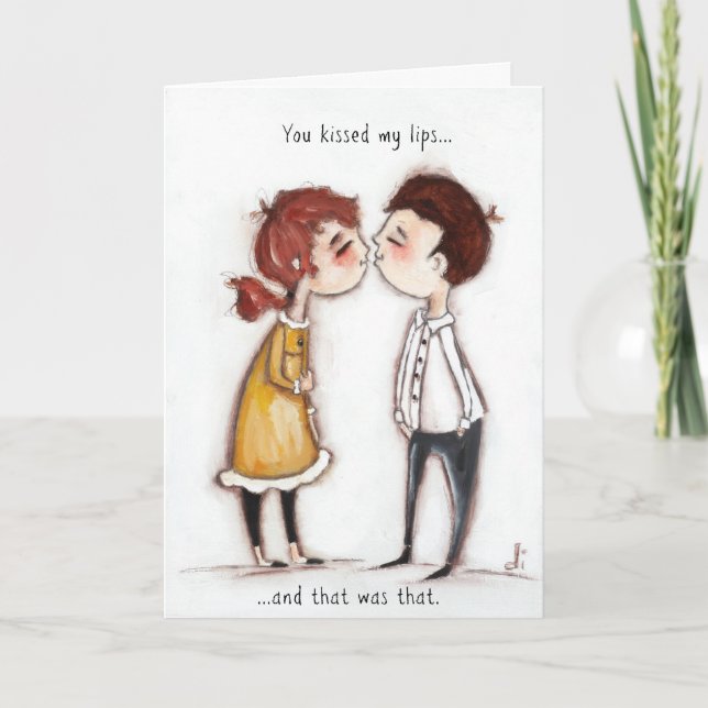 Tarjeta Festiva Eso fue eso - Valentine (Anverso)