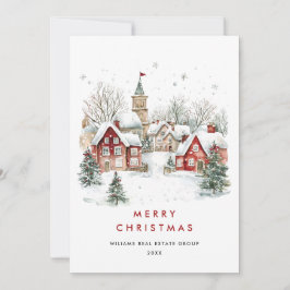 Tarjeta Festiva Espectacular empresa de Navidades de países Minima