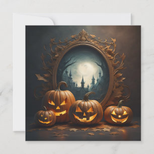 Tarjeta Festiva espejo halloween 
