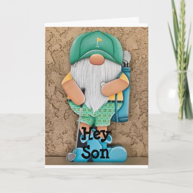 TARJETA FESTIVA ESPERA QUE SUS NAVIDADES *ESTÉN A LA ALTURA DE PAR (Anverso)