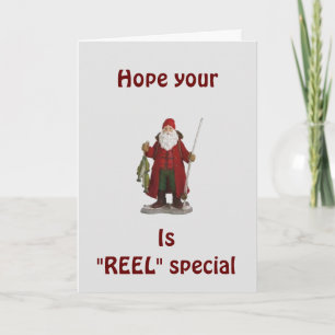 TARJETA FESTIVA ESPERA QUE SUS NAVIDADES SEAN *REEL* ESPECIAL (COM