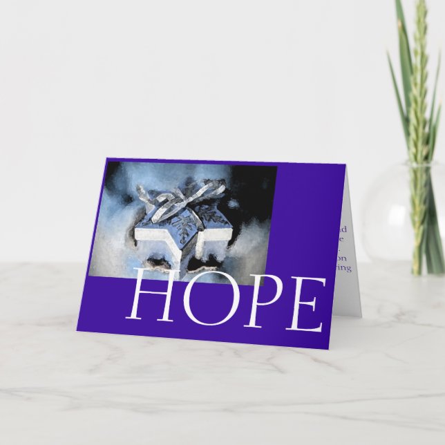 Tarjeta Festiva Esperanza (Anverso)