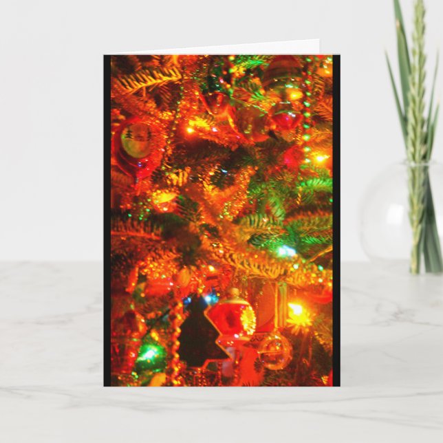 Tarjeta Festiva ¡Espero Que Tus Navidades Sean De LIGHTful! (Anverso)