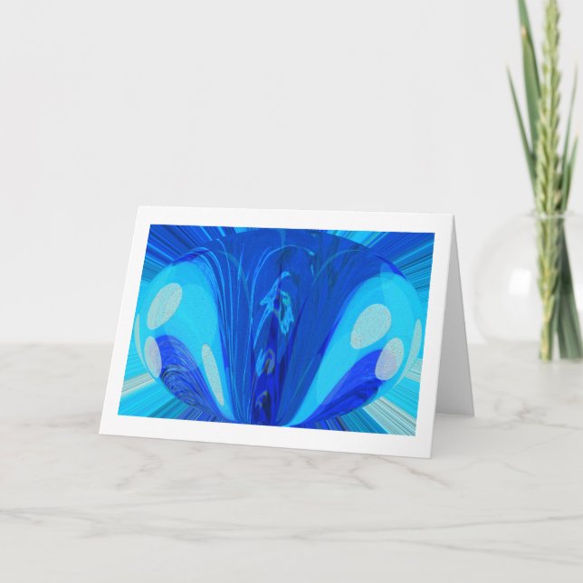 Tarjeta Festiva Espíritu de agua (Anverso)