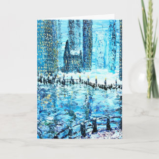 Tarjeta Festiva Espíritu de la ciudad