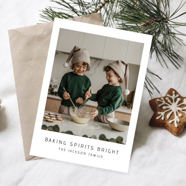 Tarjeta Festiva Espíritus modernos de hornear Brillantes Fotos Par (Subido por el creador)