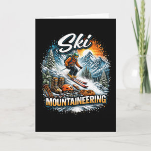 Tarjeta Festiva Esquí de Montaña