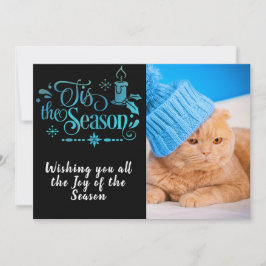 Tarjeta Festiva Esta es la cita de la temporada/Navidades/tarjeta