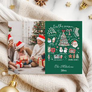 Tarjeta Festiva Esta es la foto de temporada de los Navidades ecol