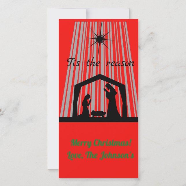 Tarjeta Festiva Esta es la razón (Anverso)