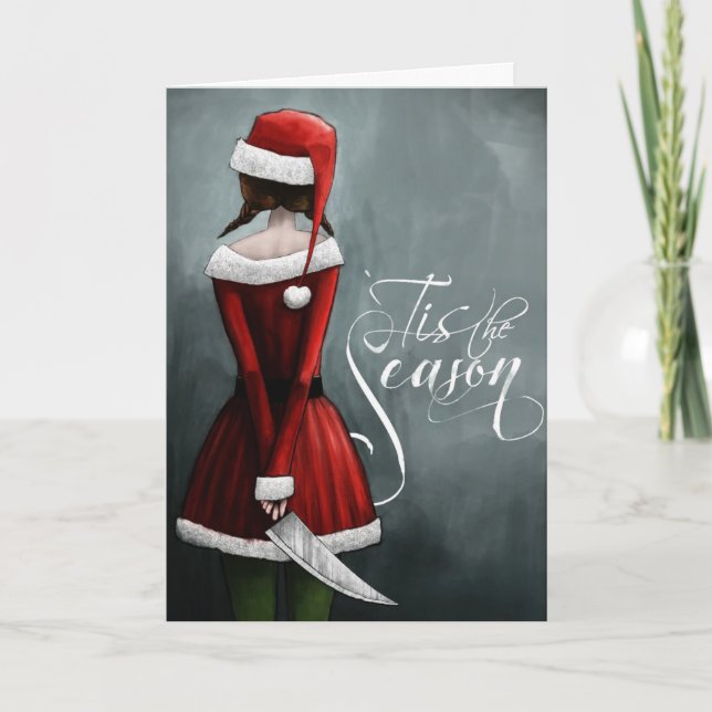 Tarjeta Festiva Esta es la temporada (Anverso)