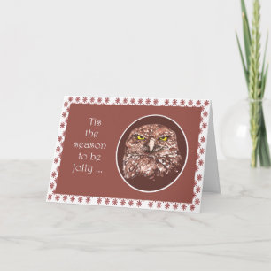 Tarjeta Festiva Esta es la temporada de graciosos Navidades de Lec