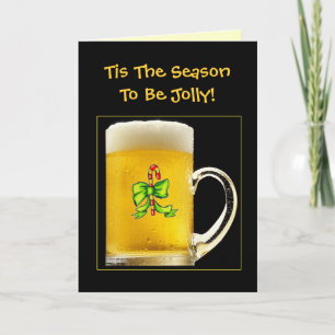 Tarjeta Festiva Esta Es La Temporada De Ser Jolly Graciosos Navida
