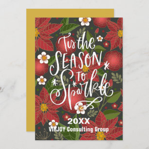 Tarjeta Festiva Esta Es La Temporada En La Que Se Esparce El Negoc