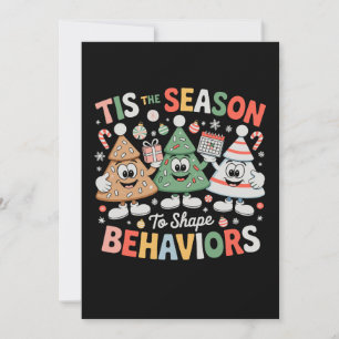 Tarjeta Festiva Esta Es La Temporada Para Dar Forma A Los Navidade
