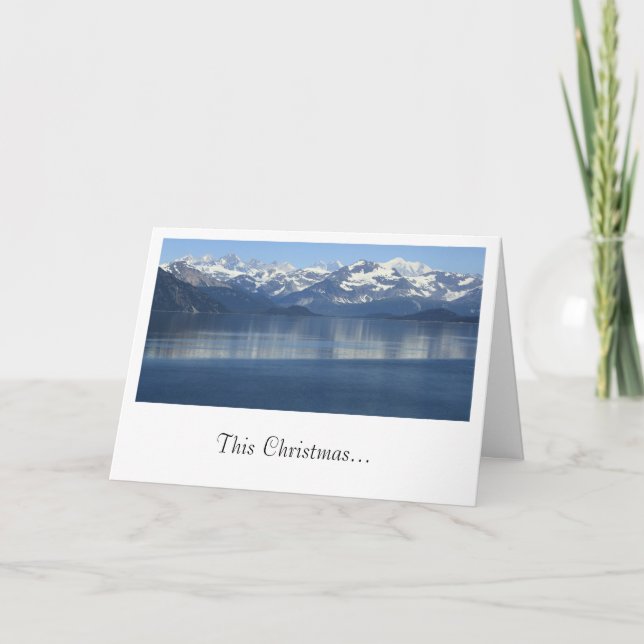 Tarjeta Festiva Esta paz del navidad… (Anverso)