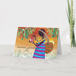 Tarjeta Festiva Estación de la alegría