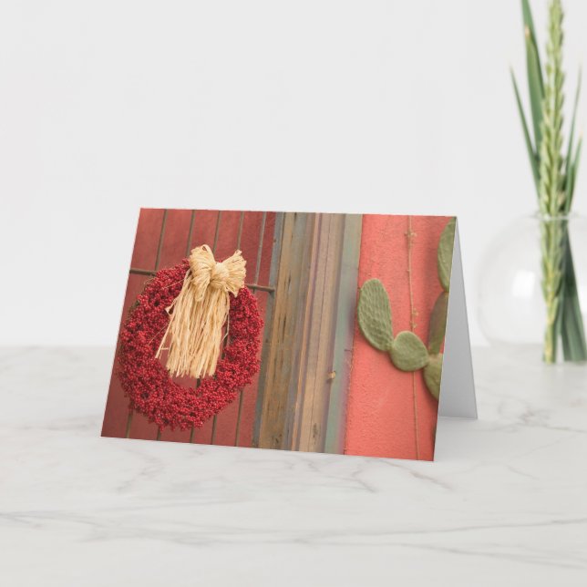 Tarjeta Festiva Estados Unidos, Arizona, Tucson: Distrito Históric (Anverso)