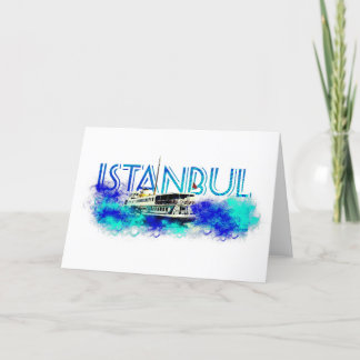 Tarjeta Festiva Estambul