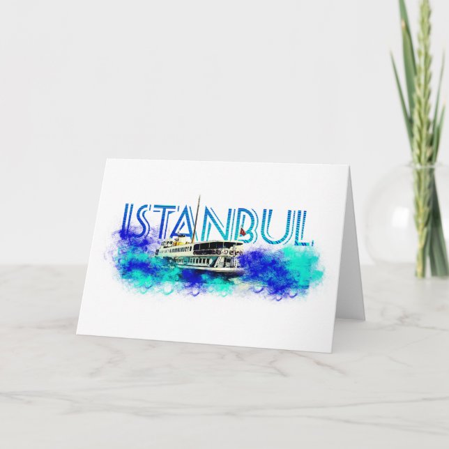 Tarjeta Festiva Estambul (Anverso)