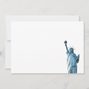 Tarjeta Festiva Estatua de la Libertad Ciudad de Nueva York