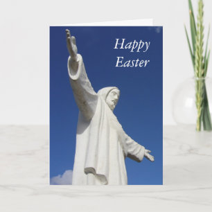 Tarjeta Festiva estatua de pascua del cusco