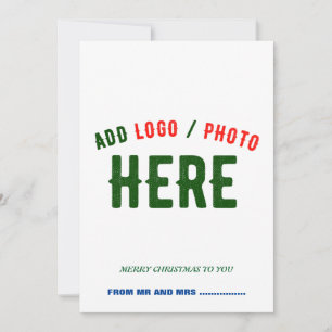 TARJETA FESTIVA ESTILIZADO MODERNO PERSONALIZABLE BLANCO VERIFICAD