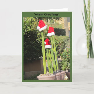 Tarjeta Festiva ¡Estilo de Arizona del navidad!