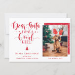 Tarjeta Festiva Estimado Mascota de Personalizado de perro de Navi<br><div class="desc">Esta encantadora y divertida tarjeta de felicitación Holiday es la mejor opción para todos los amantes de los animales que quieran enviar una tarjeta de felicitación a amigos y familiares. El diseño incluye divertidos textos de saludo en rojo en el lado izquierdo seguido de sus nombres. A la derecha está...</div>