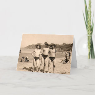 Tarjeta Festiva ¿Estos gorras nos hacen al gay de la mirada?