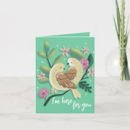 Tarjeta Festiva Estoy aquí por ti