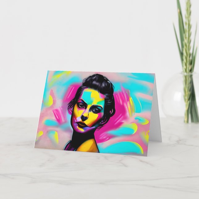 Tarjeta Festiva Estoy aquí por ti | Apoyo a la amistad (Anverso)