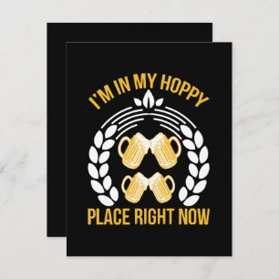 Tarjeta Festiva Estoy en mi lugar de descanso ahora mismo