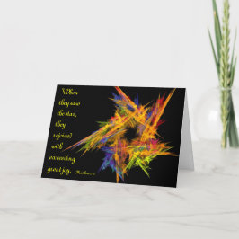 Tarjeta Festiva Estrella