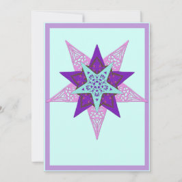 Tarjeta Festiva Estrella