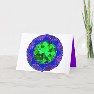 Tarjeta Festiva Estrella de 8 puntas brillante Eid