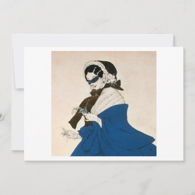 Tarjeta Festiva Estrella de Bakst (Anverso)