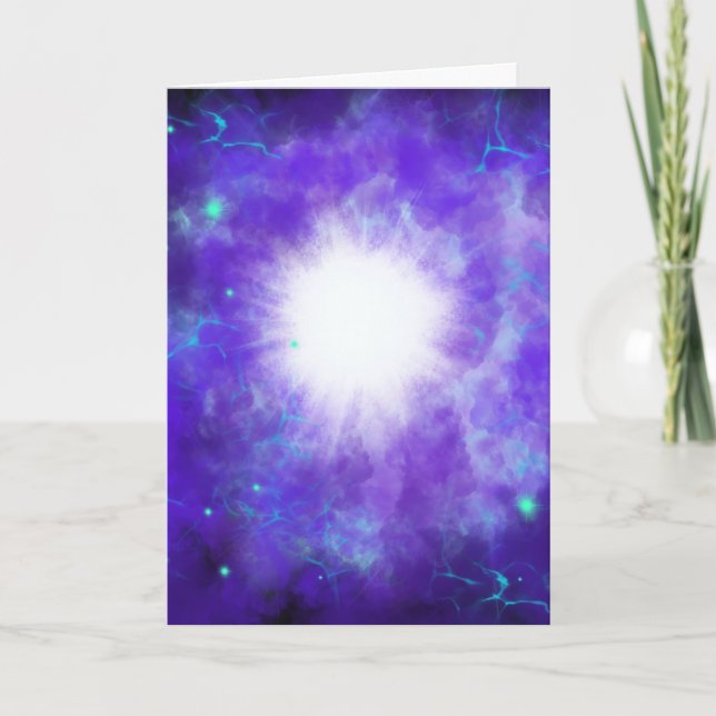 Tarjeta Festiva Estrella de Belén (Anverso)