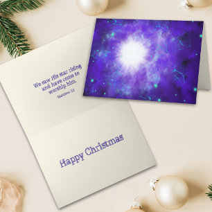 Tarjeta Festiva Estrella de Maravilla Diseño de Arte Moderno de Na