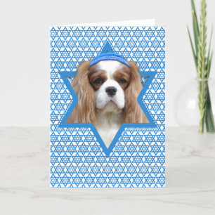 Tarjeta Festiva Estrella Hanukkah de David - Cavalier