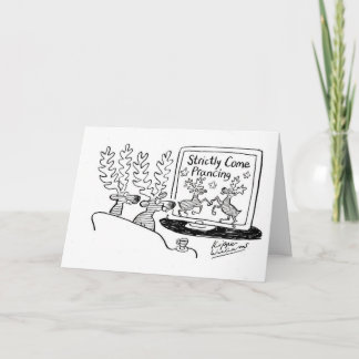 Tarjeta Festiva Estrictamente venir a la ranza