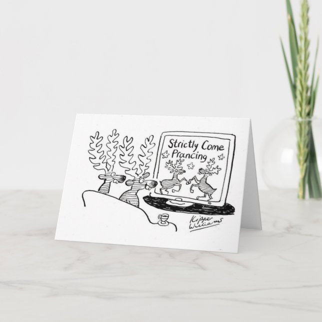 Tarjeta Festiva Estrictamente venir a la ranza (Anverso)