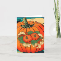 Estudio de calabaza - AI estilo japonés - B