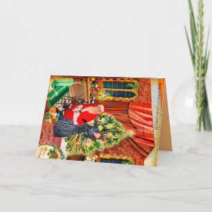 Tarjeta Festiva  ¡Estúpido Santa! Prefiero joyas :/