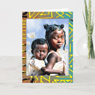 Tarjeta Festiva Étnico