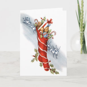 Tarjeta Festiva Eve navidades