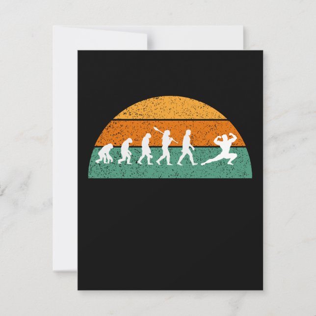 Tarjeta Festiva Evolución de la construcción de cuerpos de la dive (Anverso)