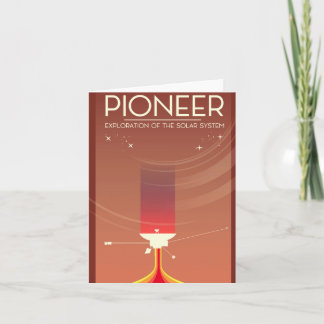 Tarjeta Festiva Exploración pionera del sistema solar